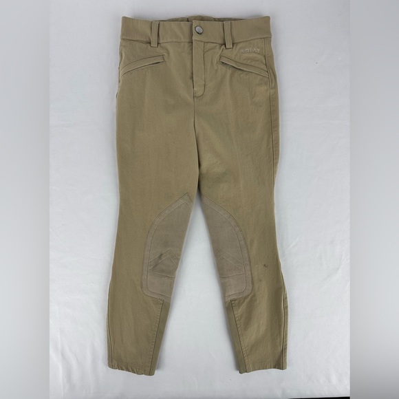 Ariat Performer Knee Patch, Front Zip Front Zip Knee Patch Breech Size 10 - Picture 2 of 9